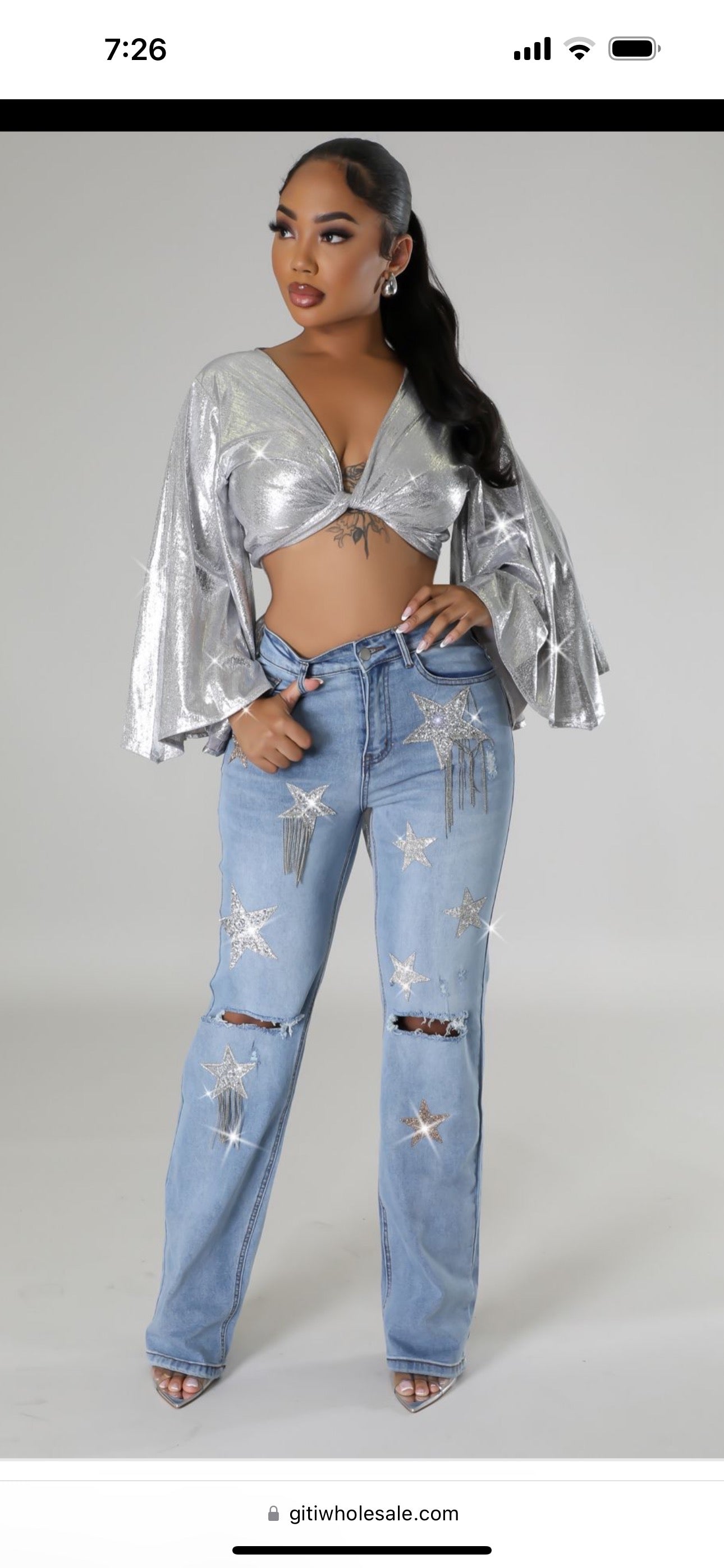 827 “Shooting Stars” Jeans