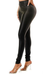 20200 Faux leather tights