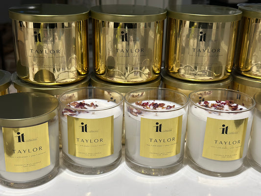 “TAYLOR” scented candle