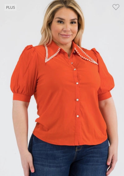 804 “Pearl Collared” shirt