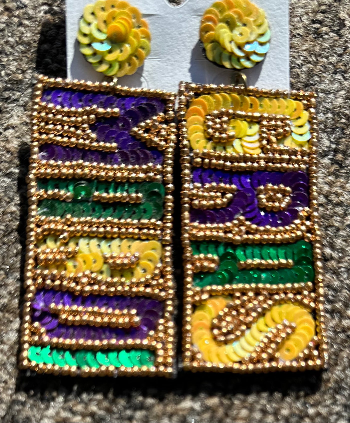 Sequin MG Earrings