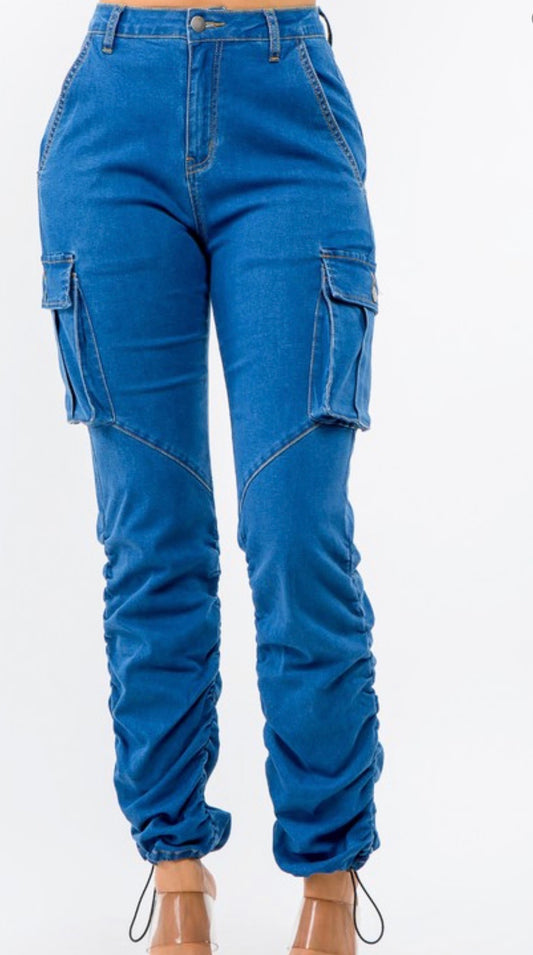 607 “Denim Stack” jeans