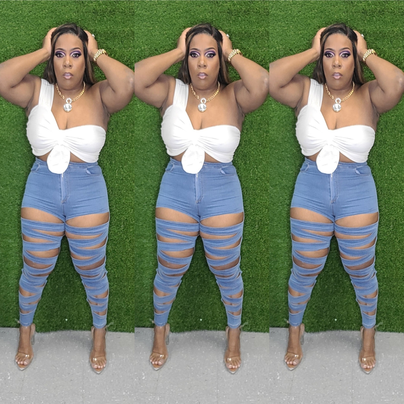 Split Second Denim Jeans 214